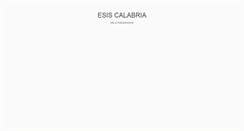 Desktop Screenshot of esiscalabria.org