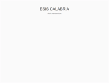 Tablet Screenshot of esiscalabria.org